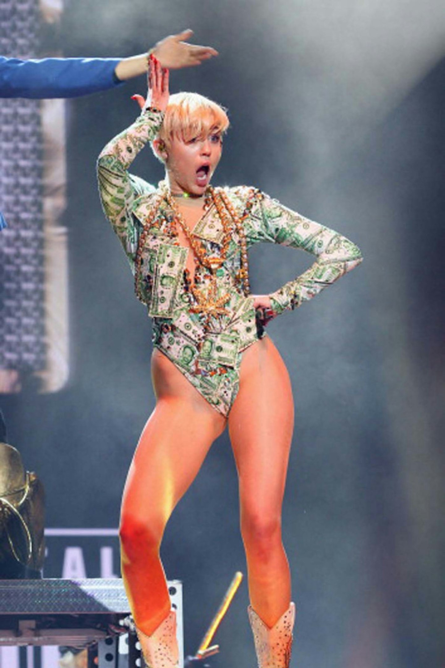 Miley Cyrus performs at the 02 - May 20, 2014
