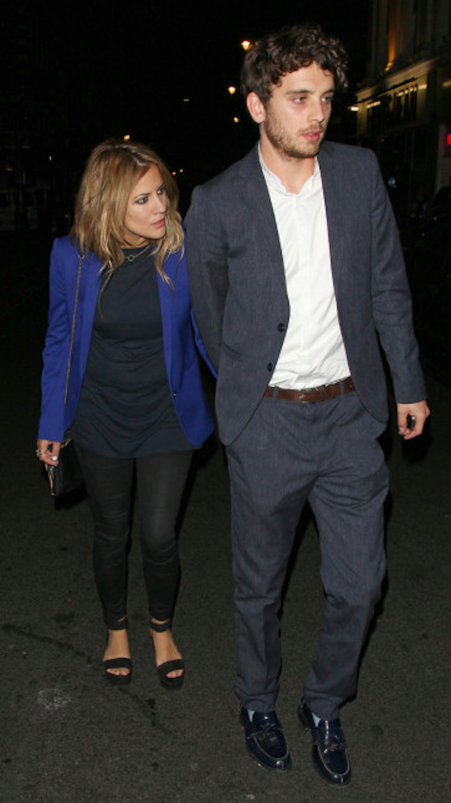 Caroline and Jack at Groucho Club in May 2014.