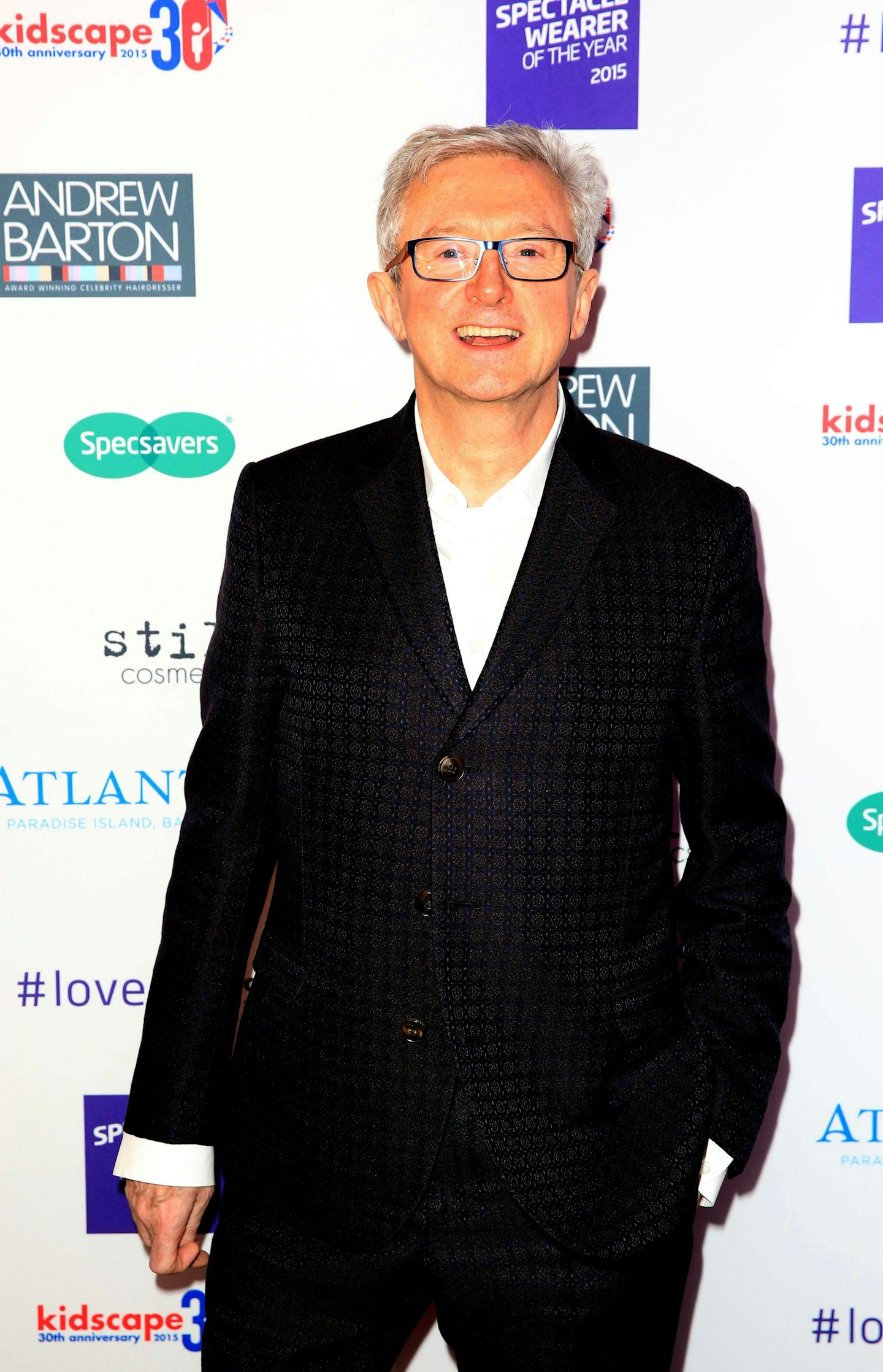 Louis at Spectacle Wearer Of The Year in London earlier this month.