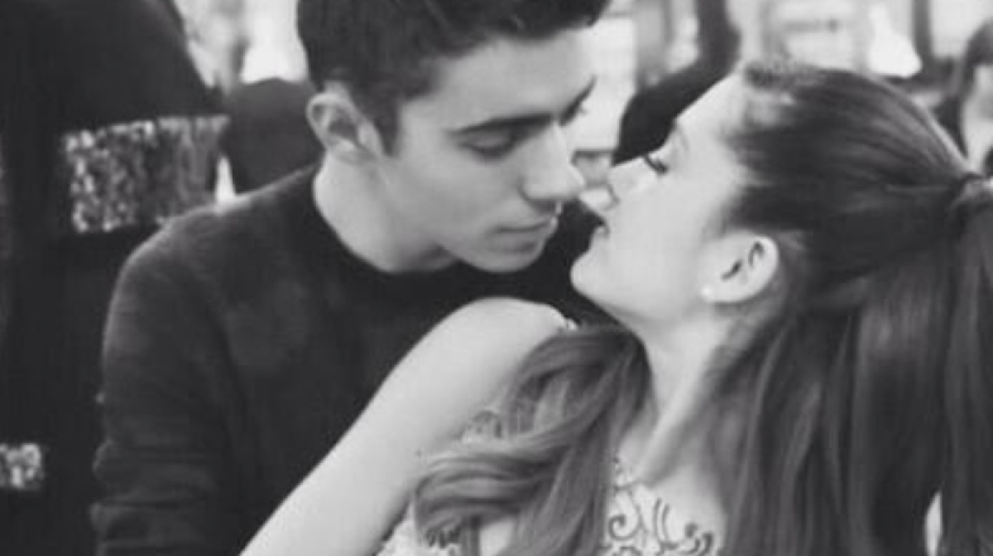 Nathan and Ariana in happier times