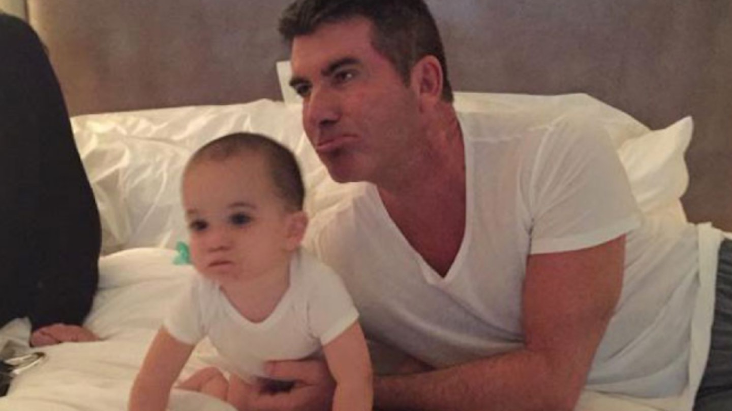 Simon Cowell in Twitter rant about plane passenger’s attitude to baby Eric