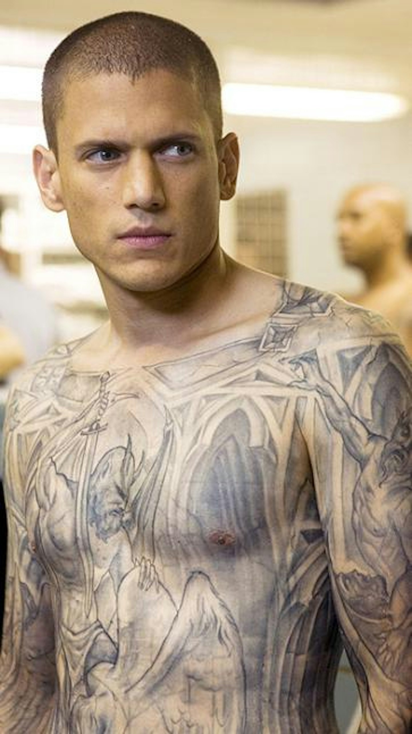 Wentworth as Michael Scofield in Prison Break
