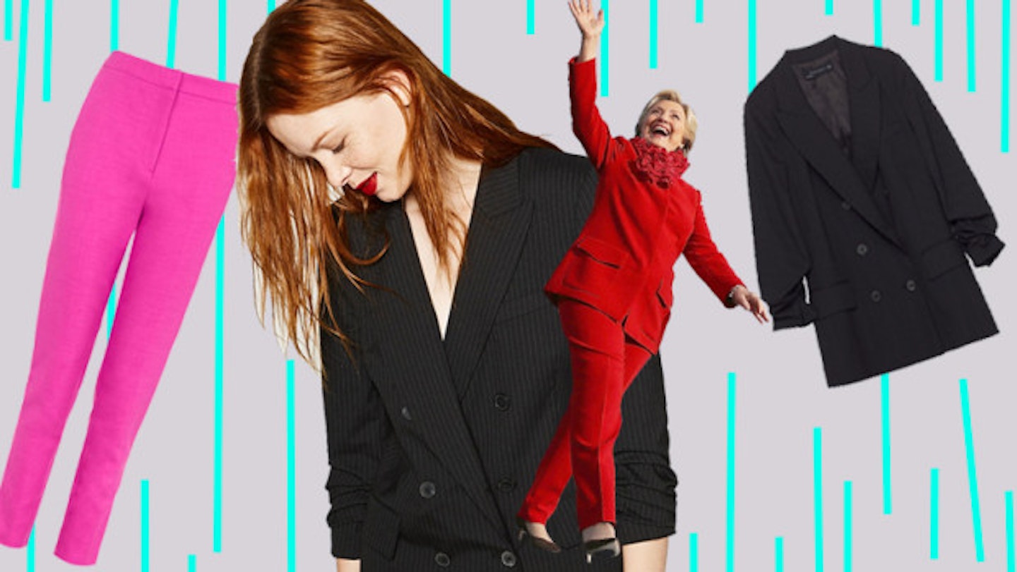 The History Of The Pantsuit
