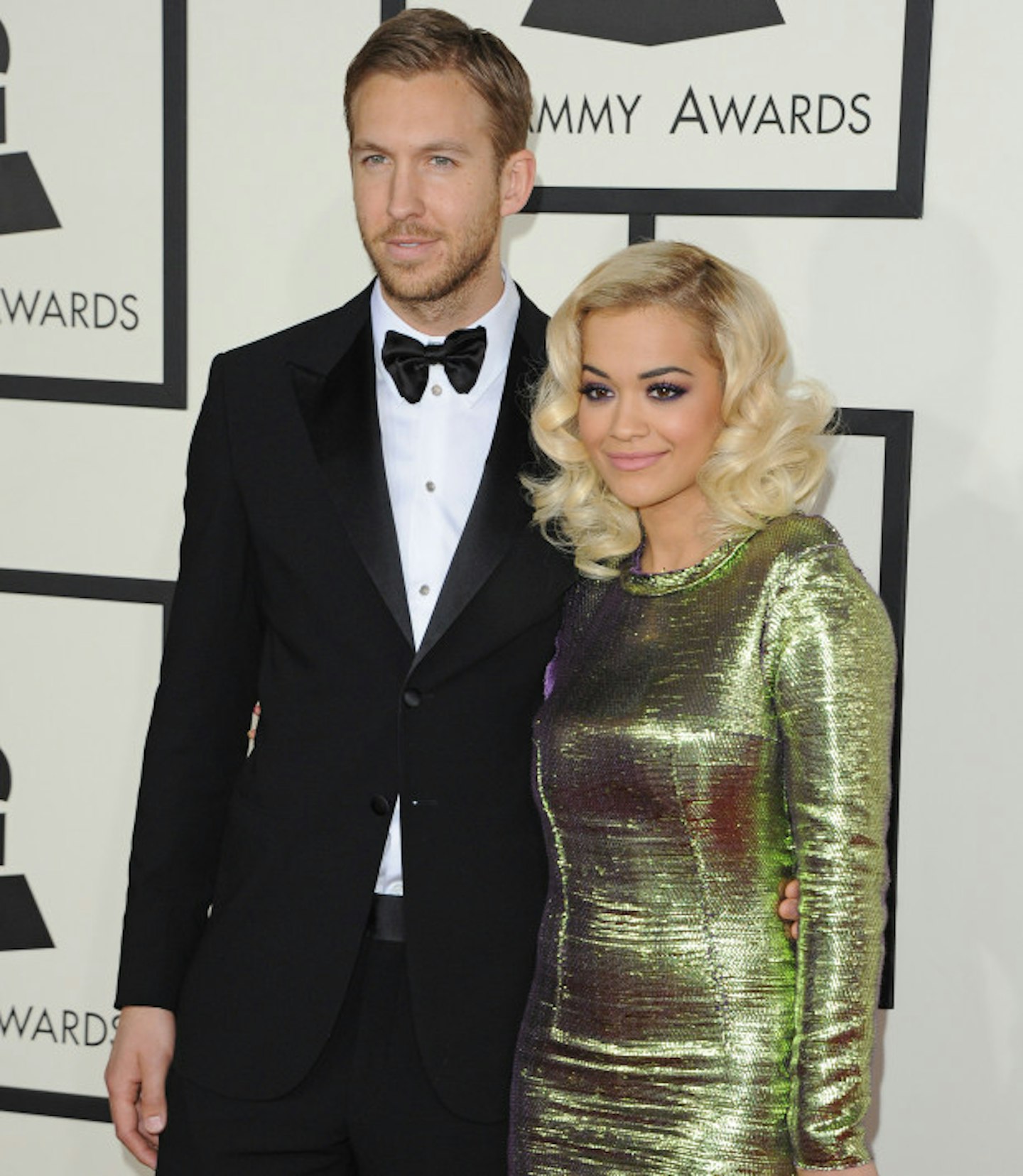 The couple pictured in happier times in January