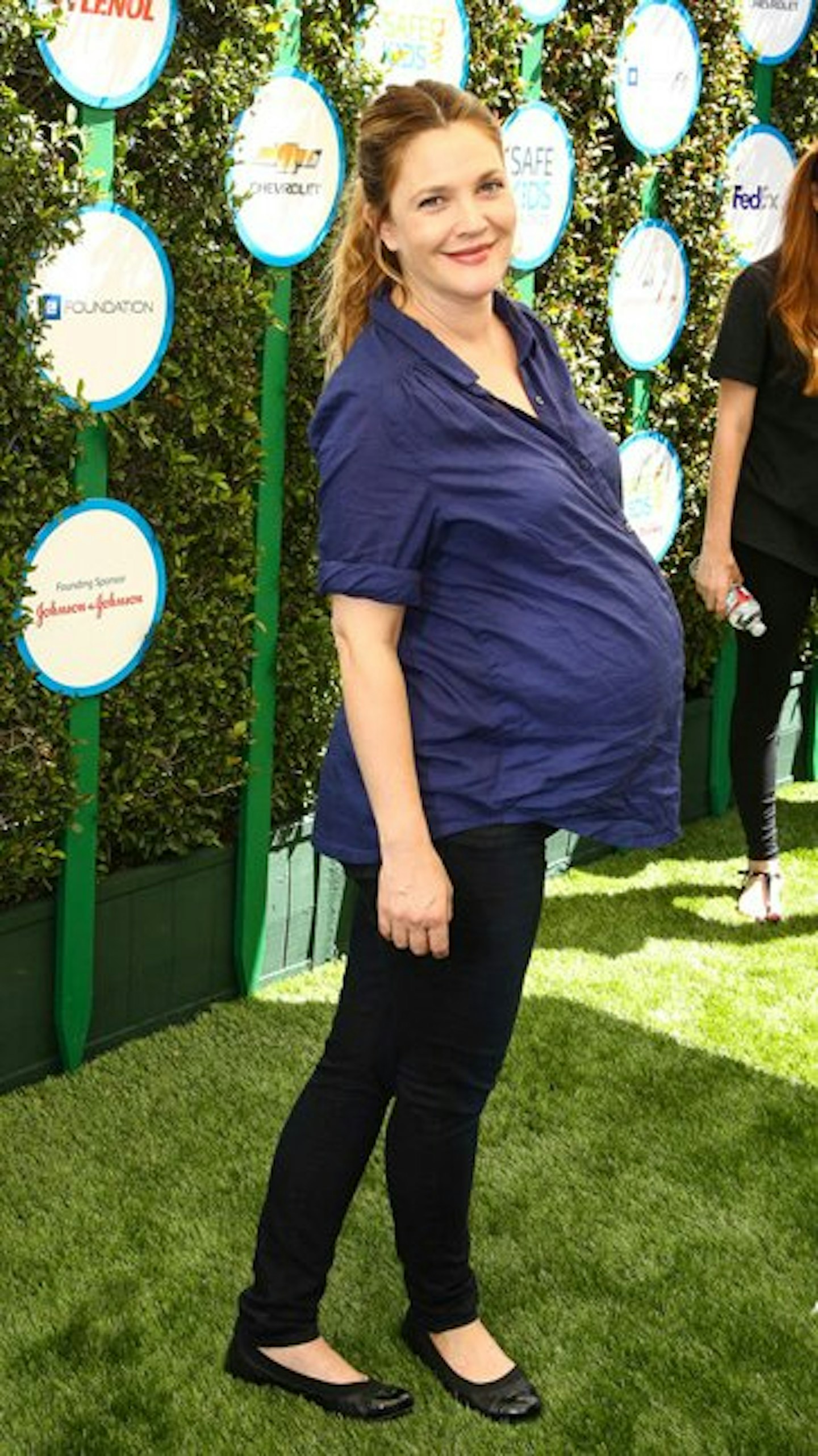 Drew is expecting her second daughter