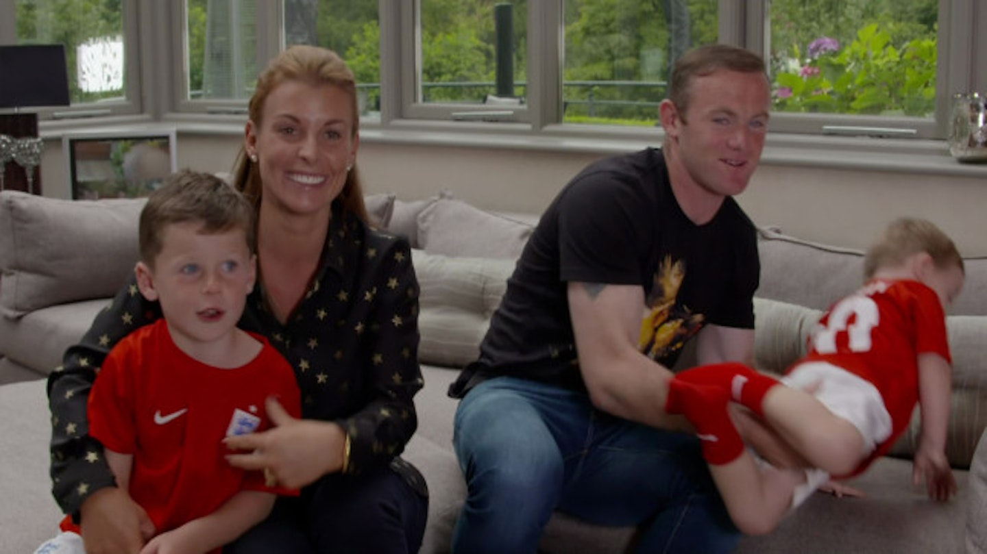 Coleen and Wayne with Kai and Klay
