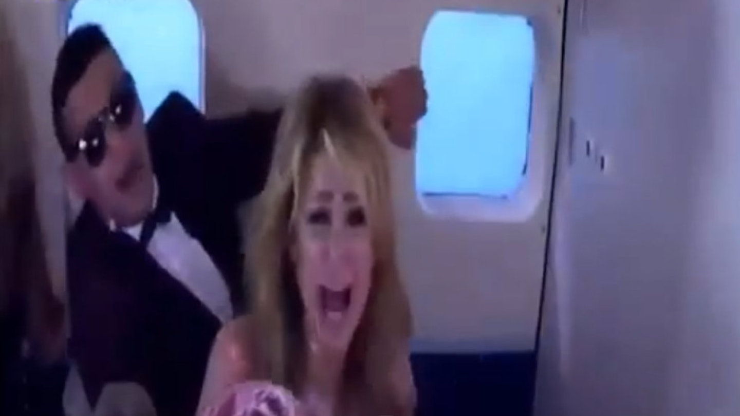 Paris Hilton fake plane crash