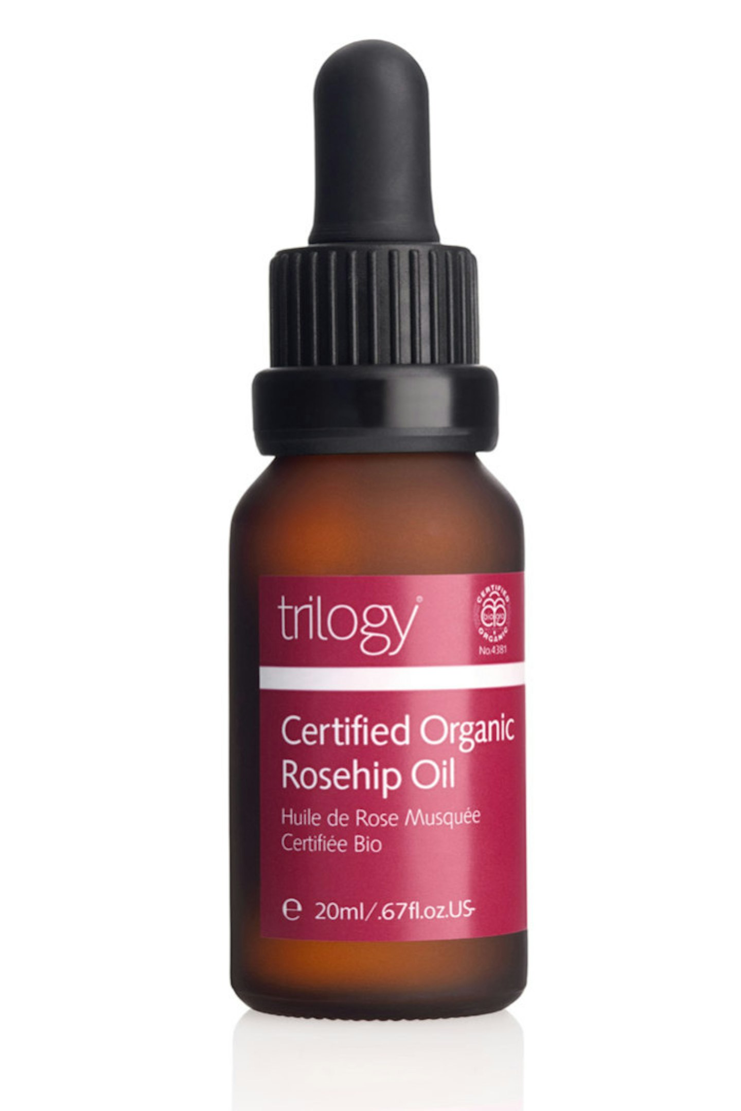 Trilogy Organic Rosehip Oil, £28.50 for 40ml