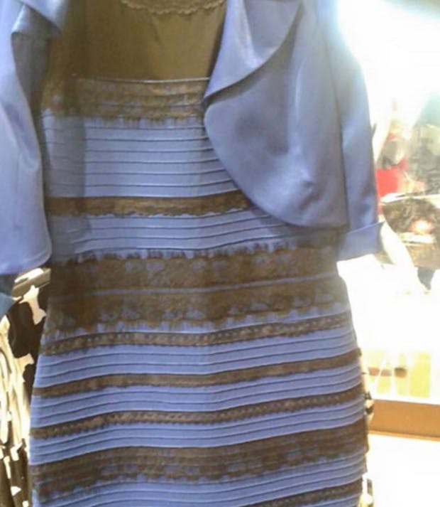 PDF) Blue-Black or White-Gold? Early Stage Processing and the Color of 'The  Dress'
