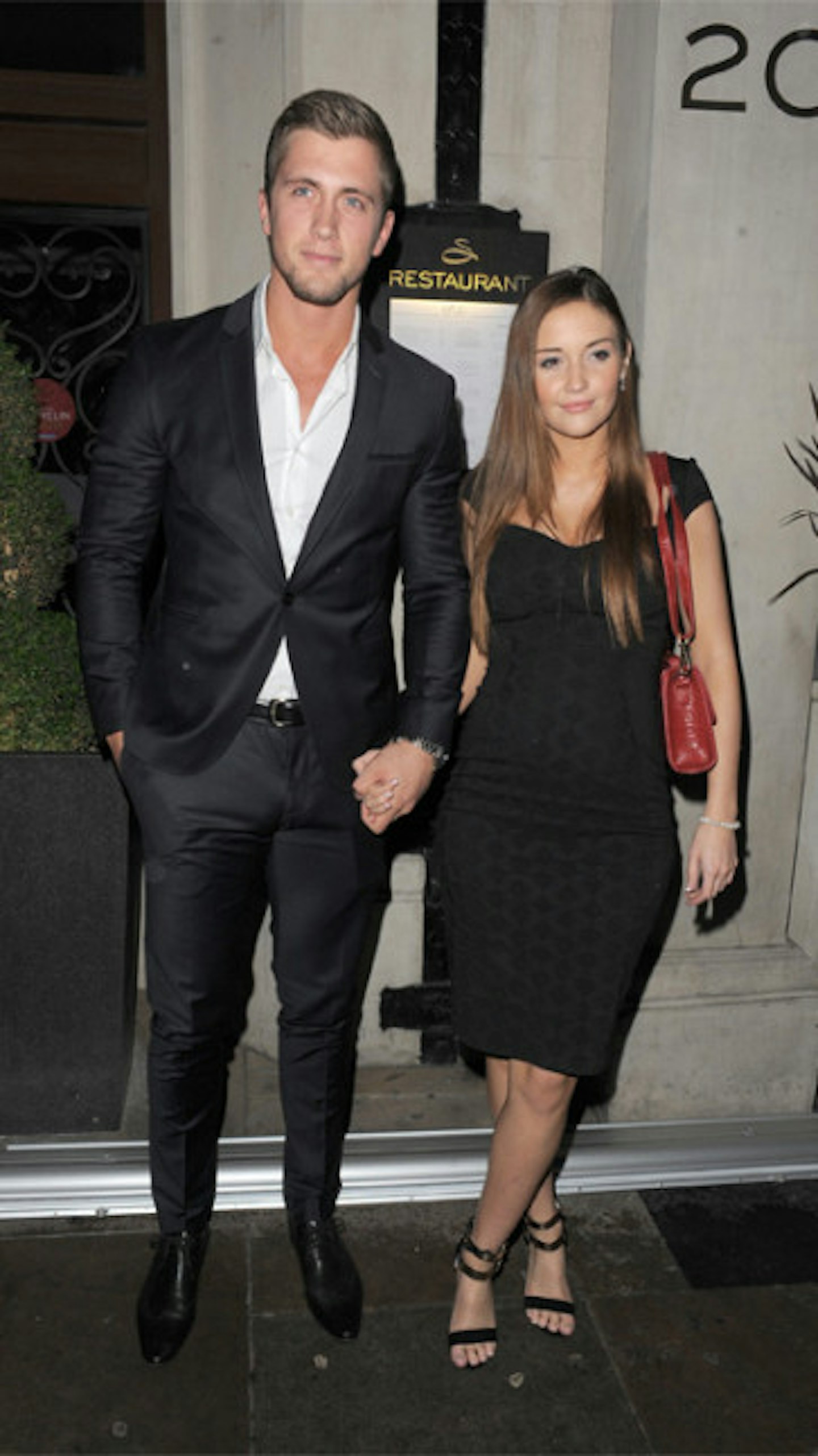 Dan and Jacqueline confirmed their engagement on Monday