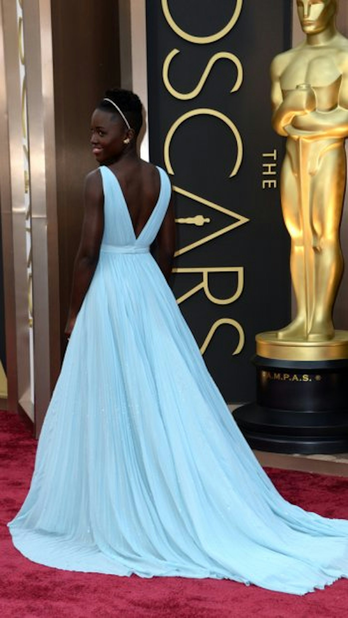 Lupita Nyong'o in Prada