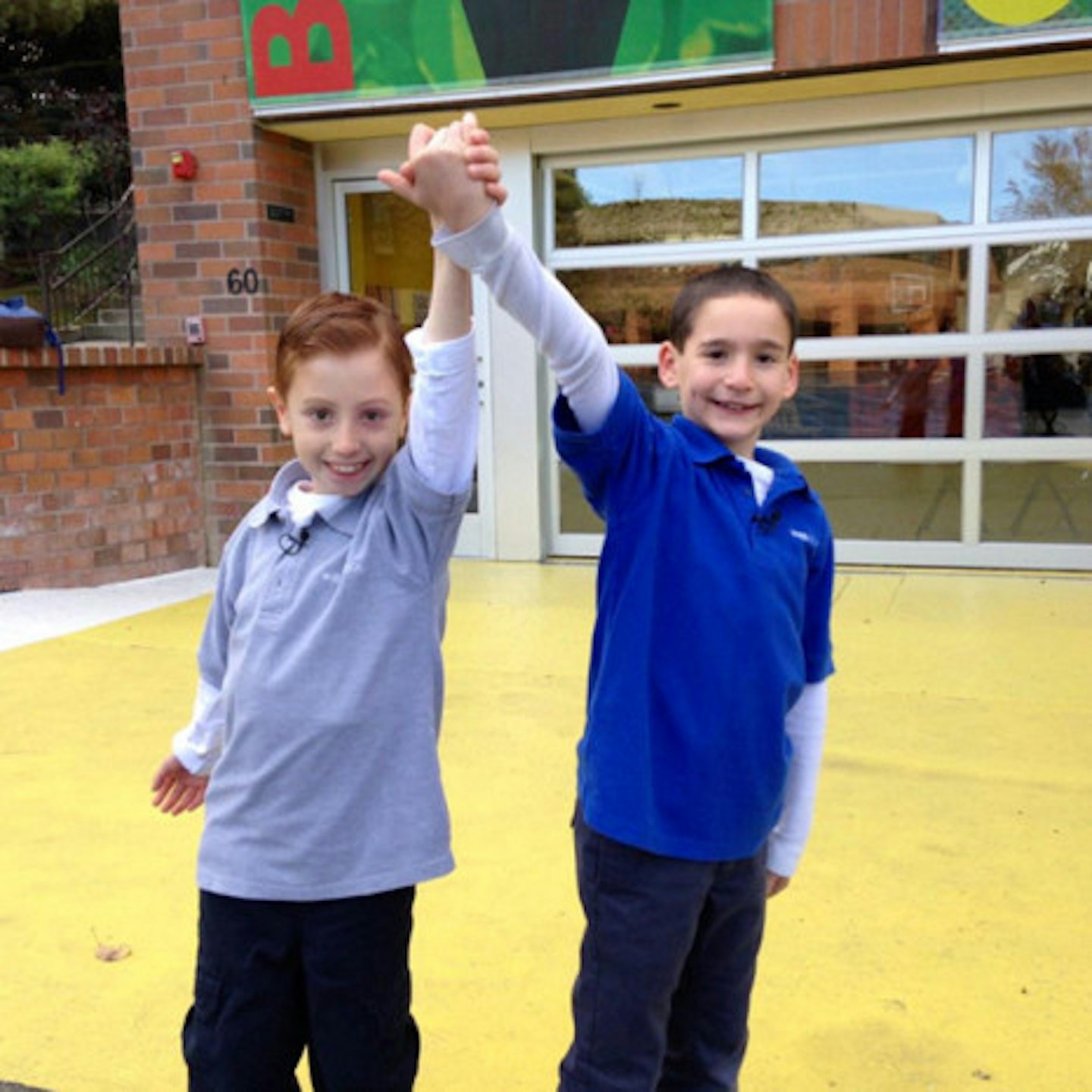 Dylan, left, has so far raised $1 million to help find a cure for Jonah