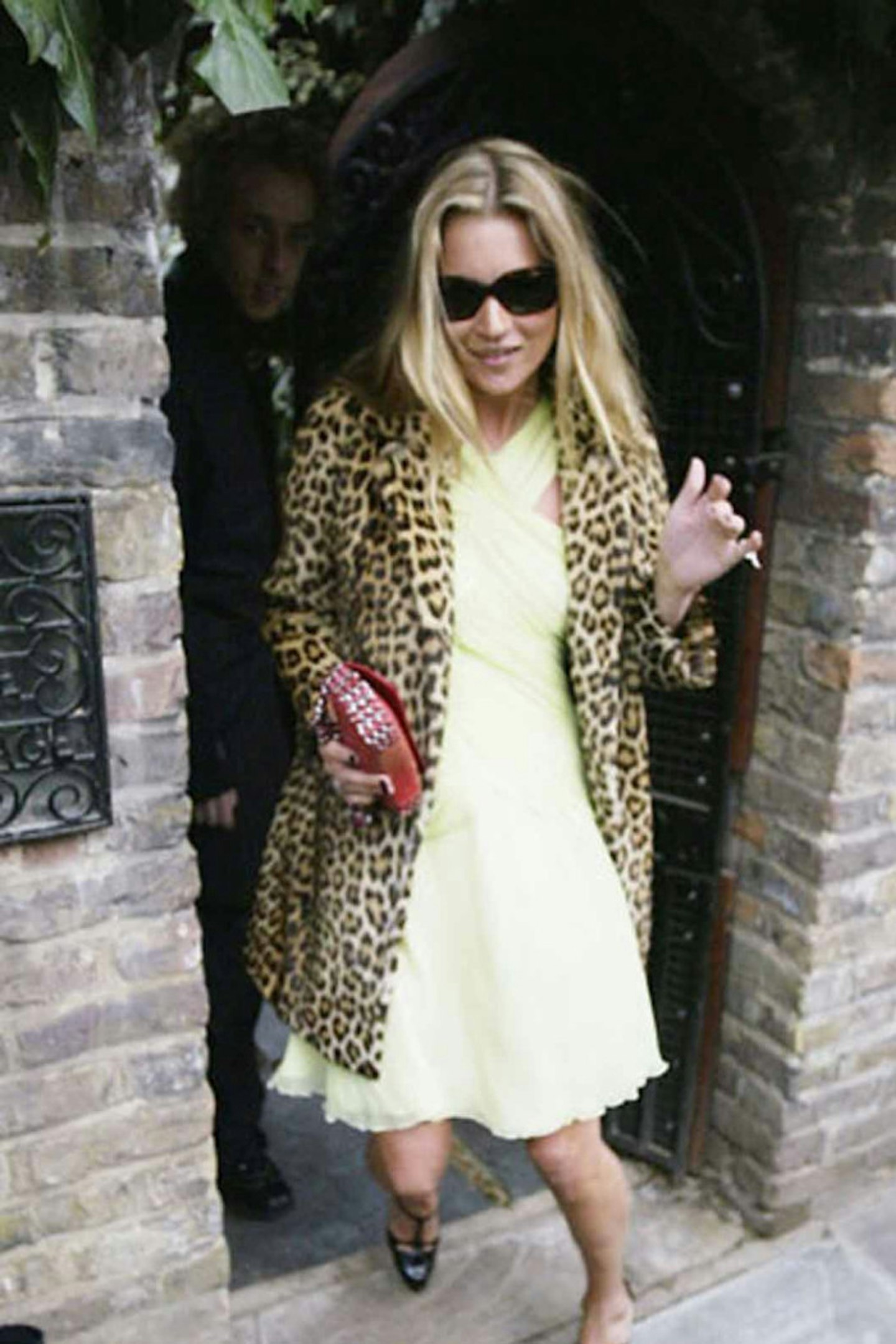 47Kate Moss style leopard print jacket