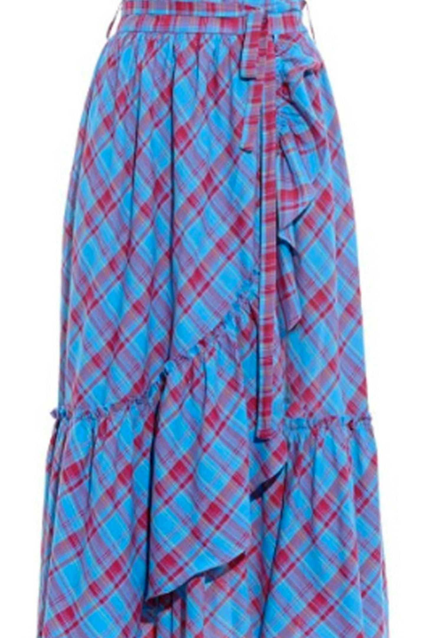 Rachel Comey Bossa ruffled cotton-poplin skirt