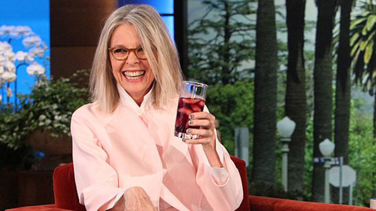 Diane Keaton Makes Unpretentious Wine For Unpretentious Girls Because She's The Best