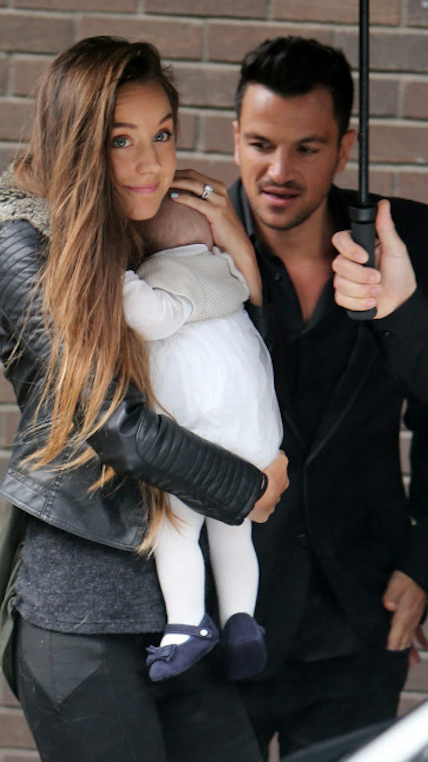 Emily MacDonagh, Peter Andre and baby Amelia