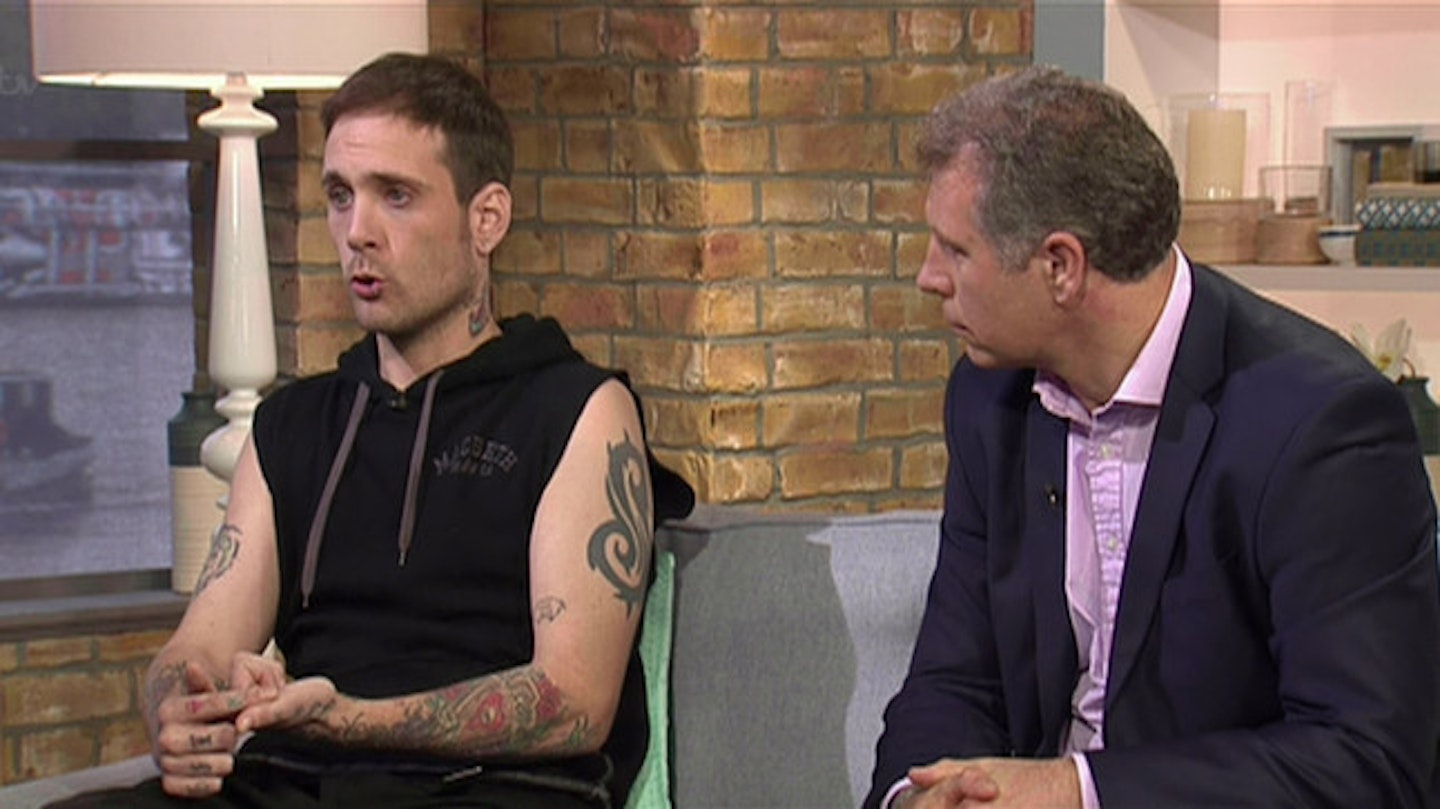 Stinson appeared on This Morning ahead of the broadcast alongside a child protection expert