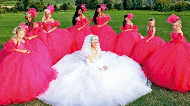 Fat gypsy wedding dresses hotsell