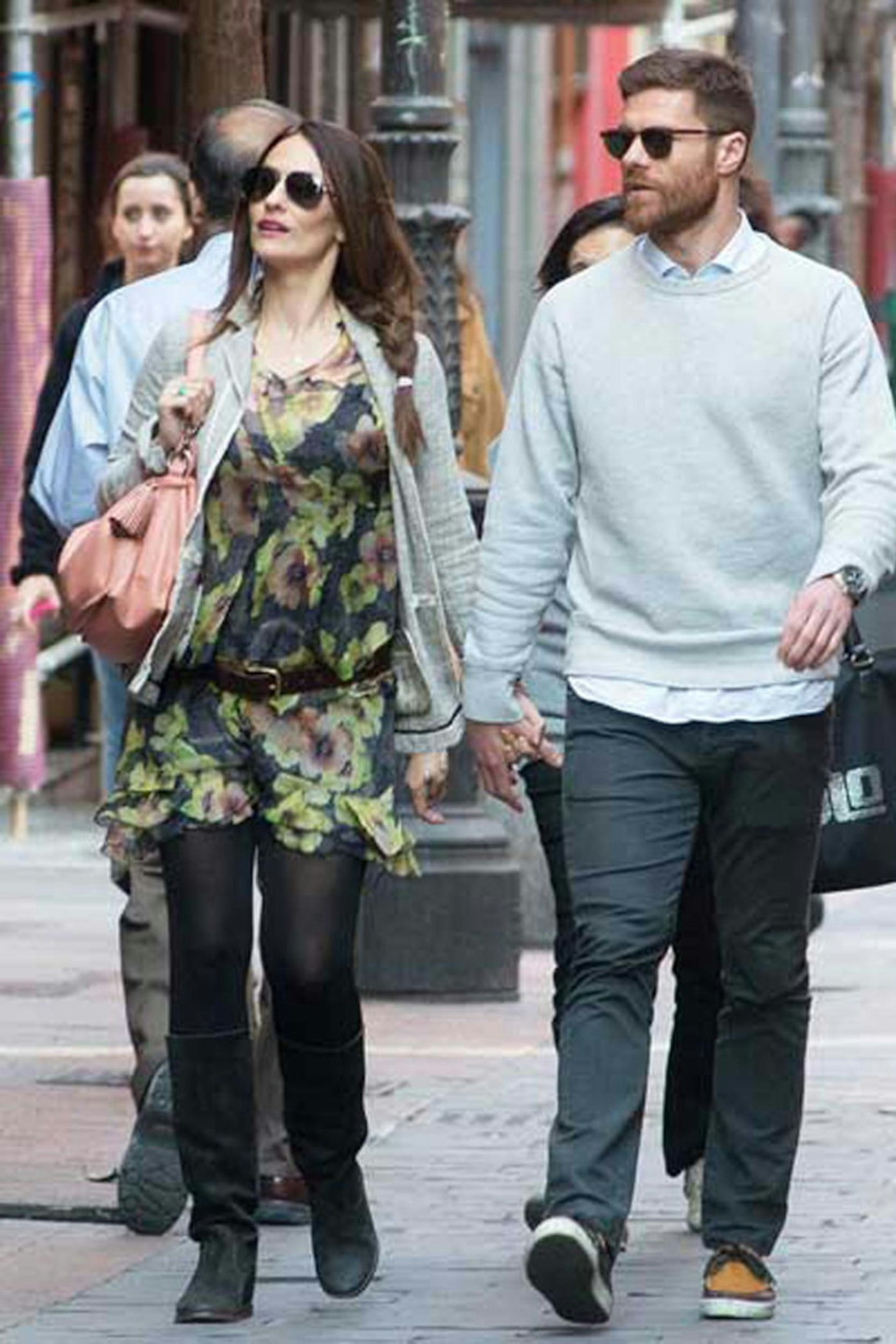 SPAIN: Nagore Aranburu and Xabi Alonso