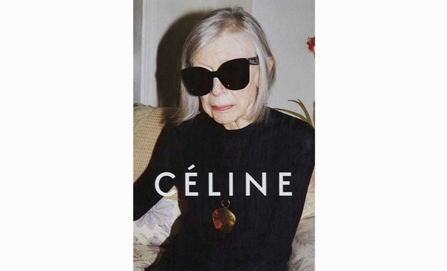 Joan Didion for Celine