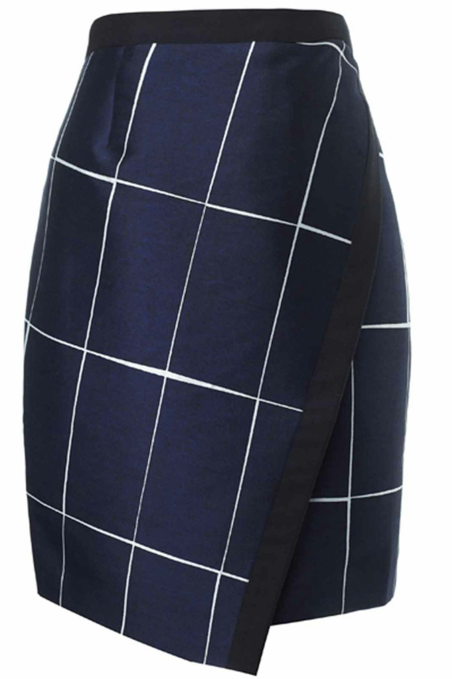 Lara Slate Print Wrap Skirt