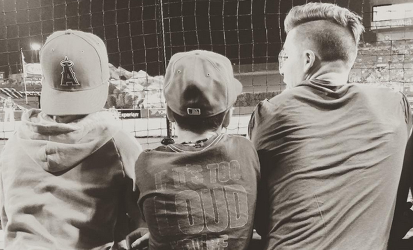 Cruz, Romeo and Brooklyn Beckham, Los Angeles, August 2015