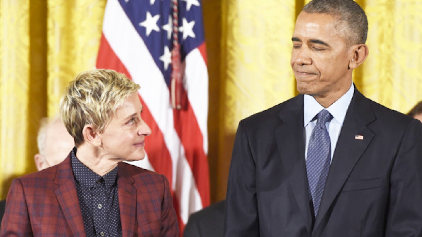 Ellen Degeneres Received a Medal from Obama and It Was All Kinds of Feels