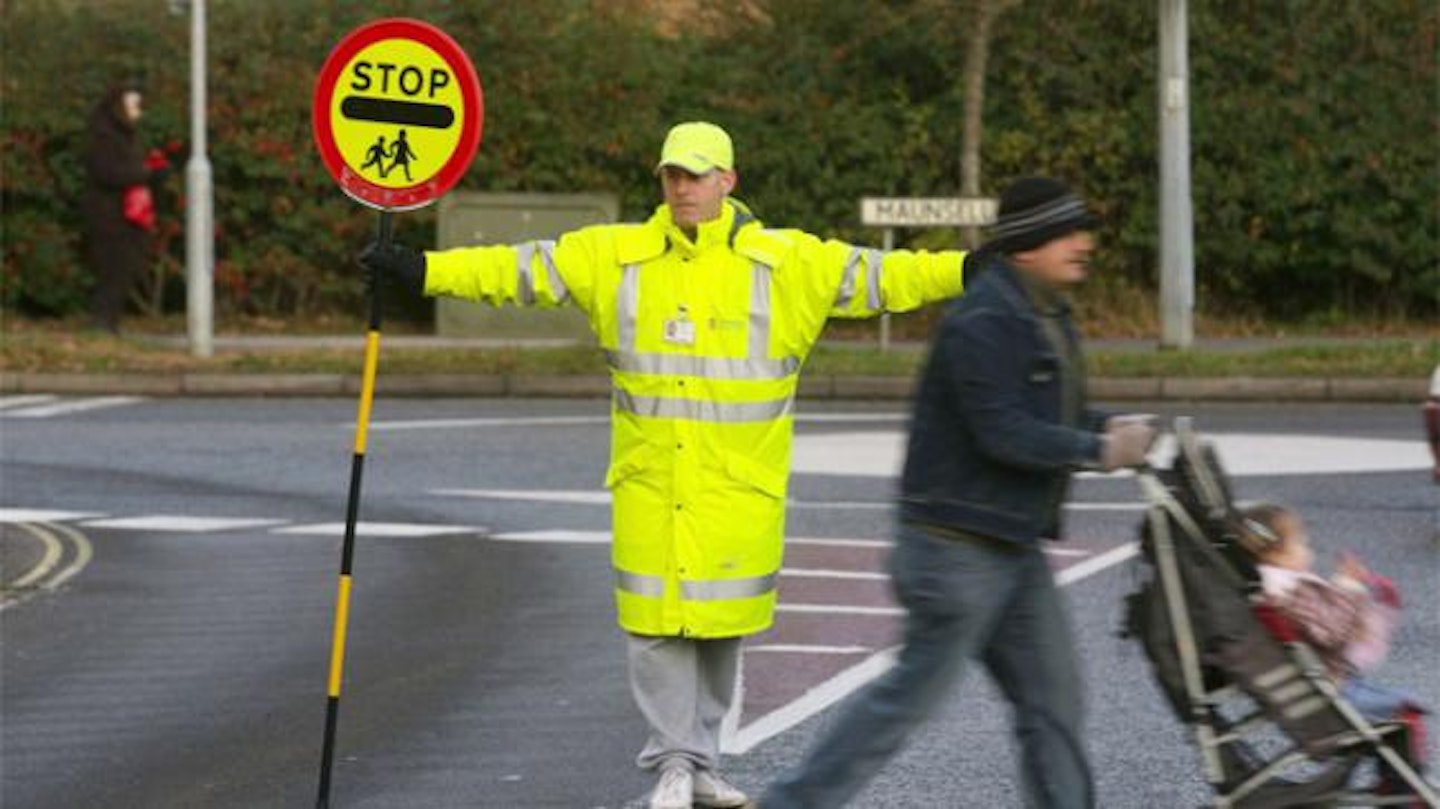 Lollipop men and women are responsible for helping school children across the UK