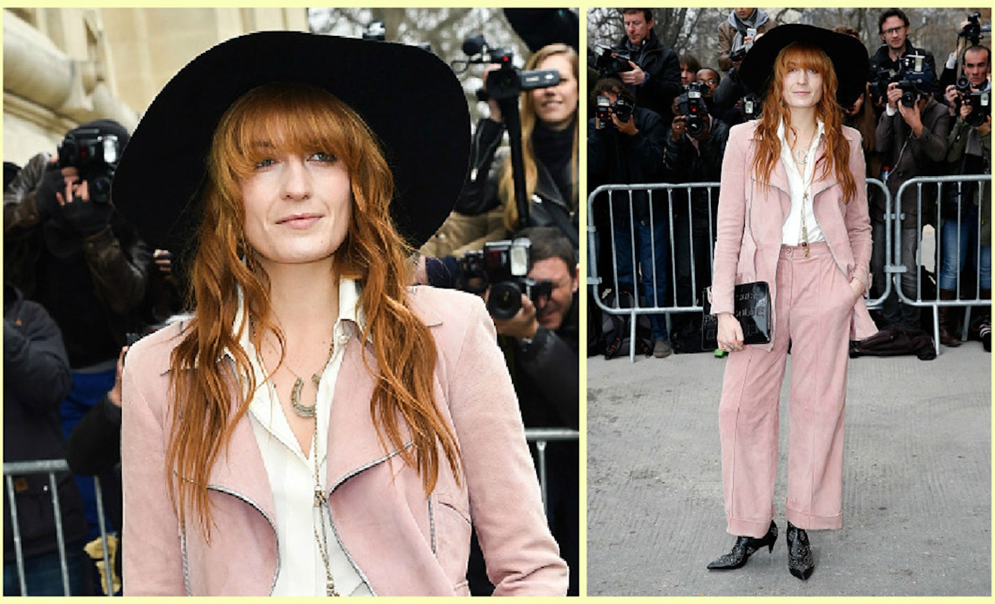 Florence Welch at Chanel [Getty]