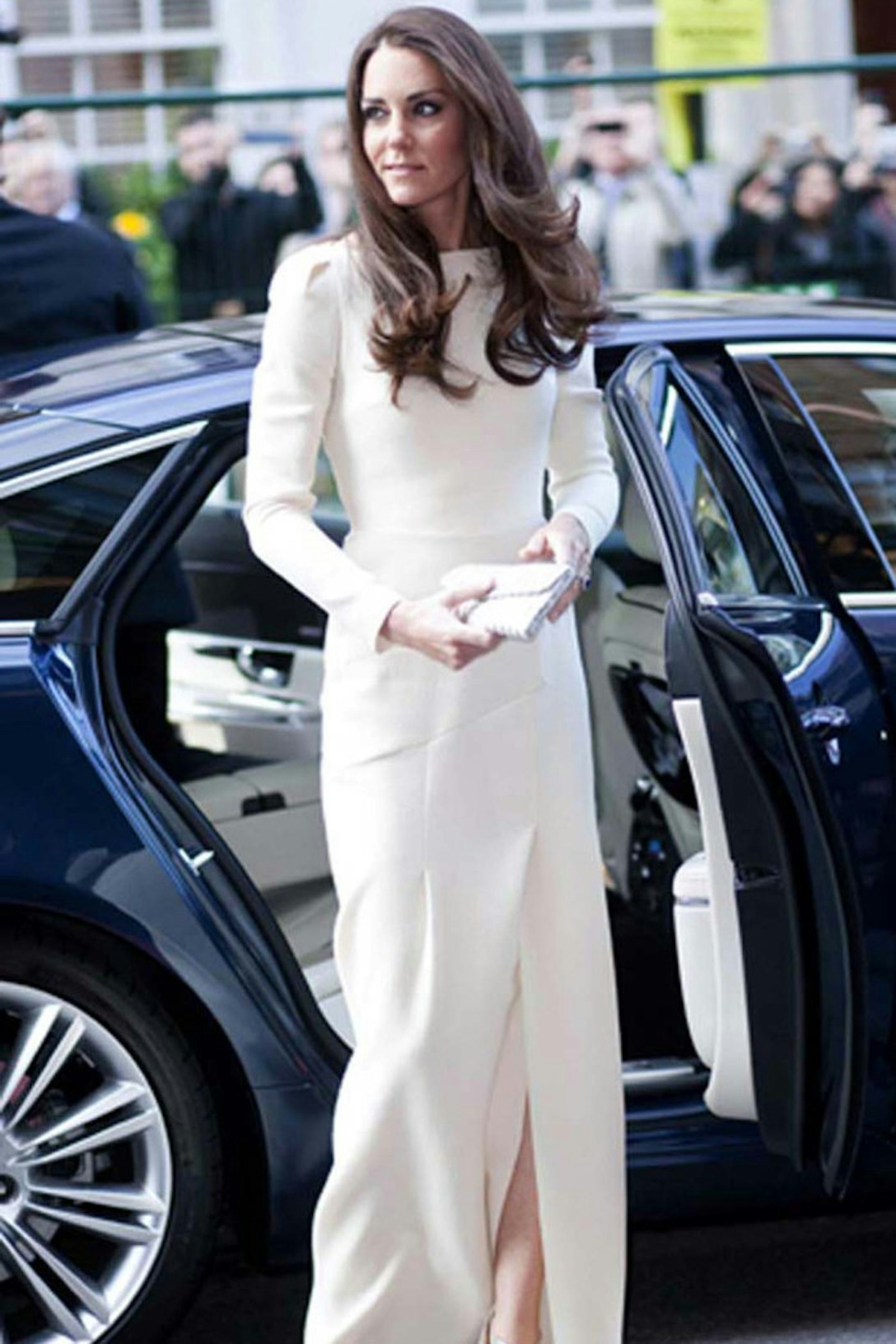 Kate Middleton wears Roland Mouret, at The Claridges Thirty Club Dinner, London, 8 May 2012