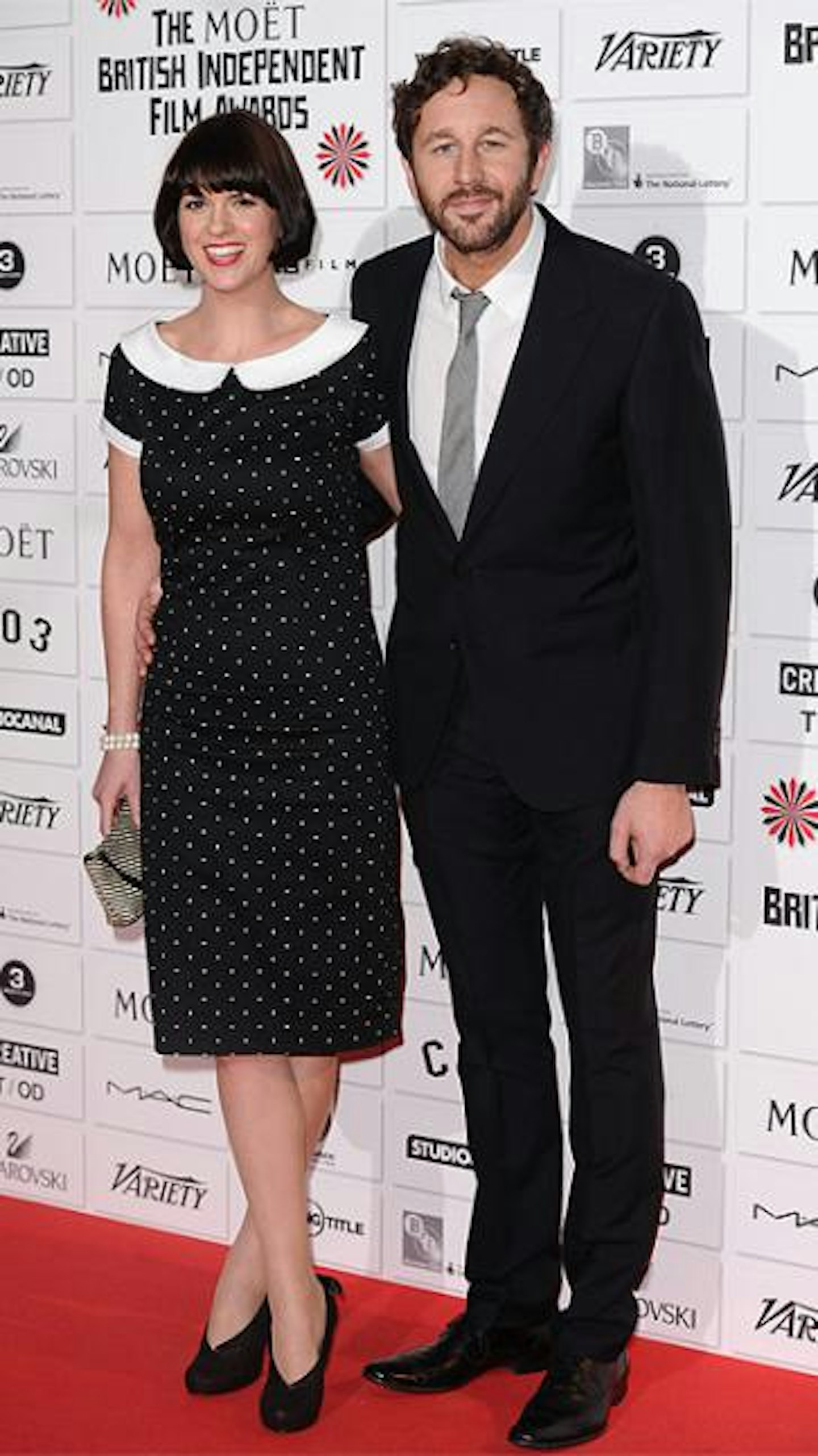 Dawn and husband Chris O'Dowd