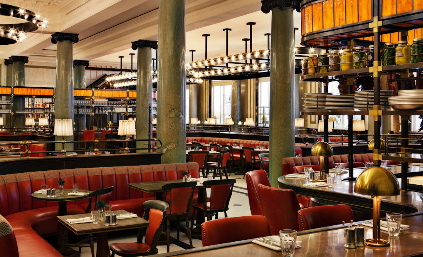 The Holborn Dining Room is a fun and bustling brasserie serving simple, delicious British fare