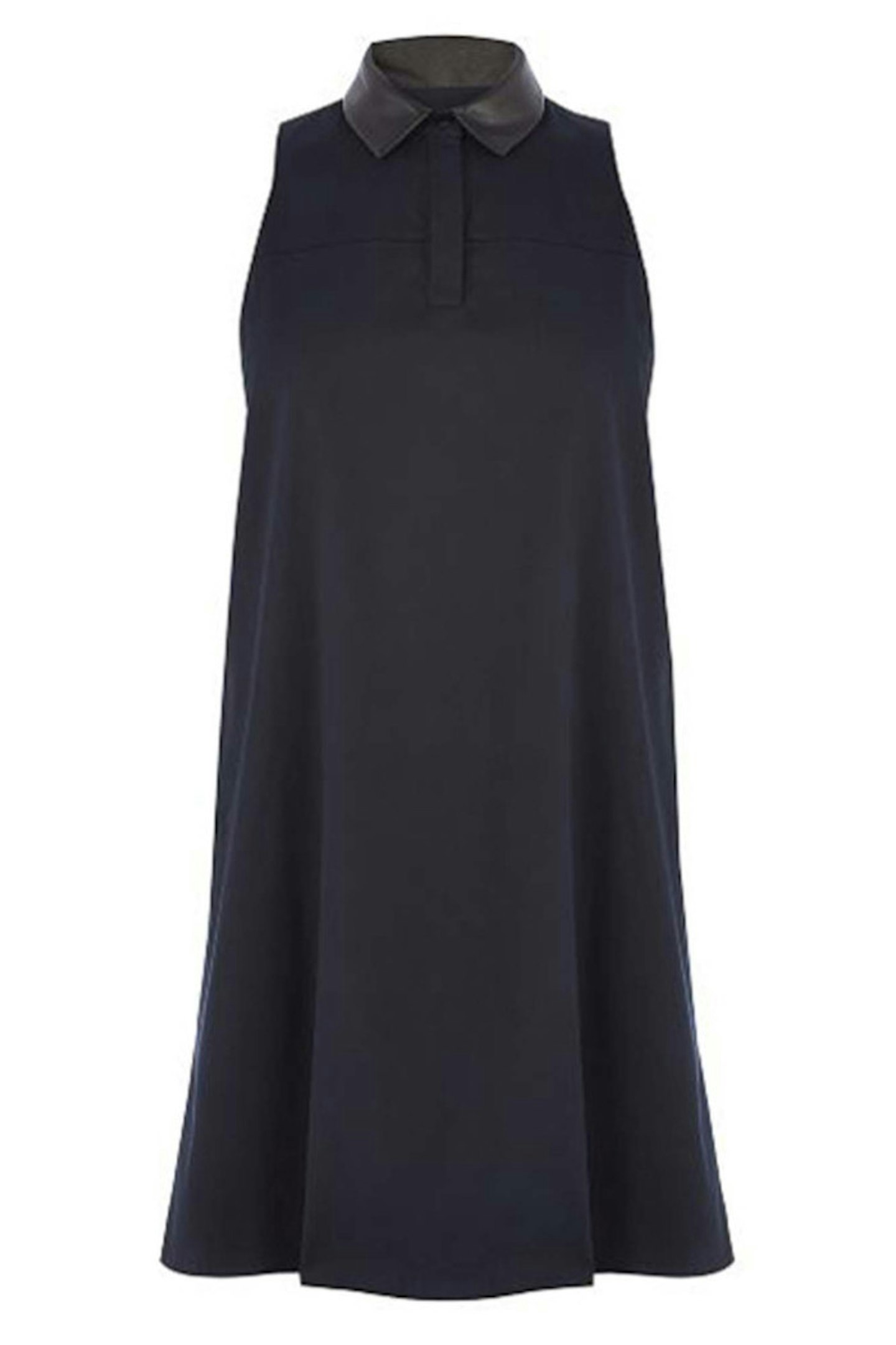 36. Blue Collared Dress, £45, Warehouse