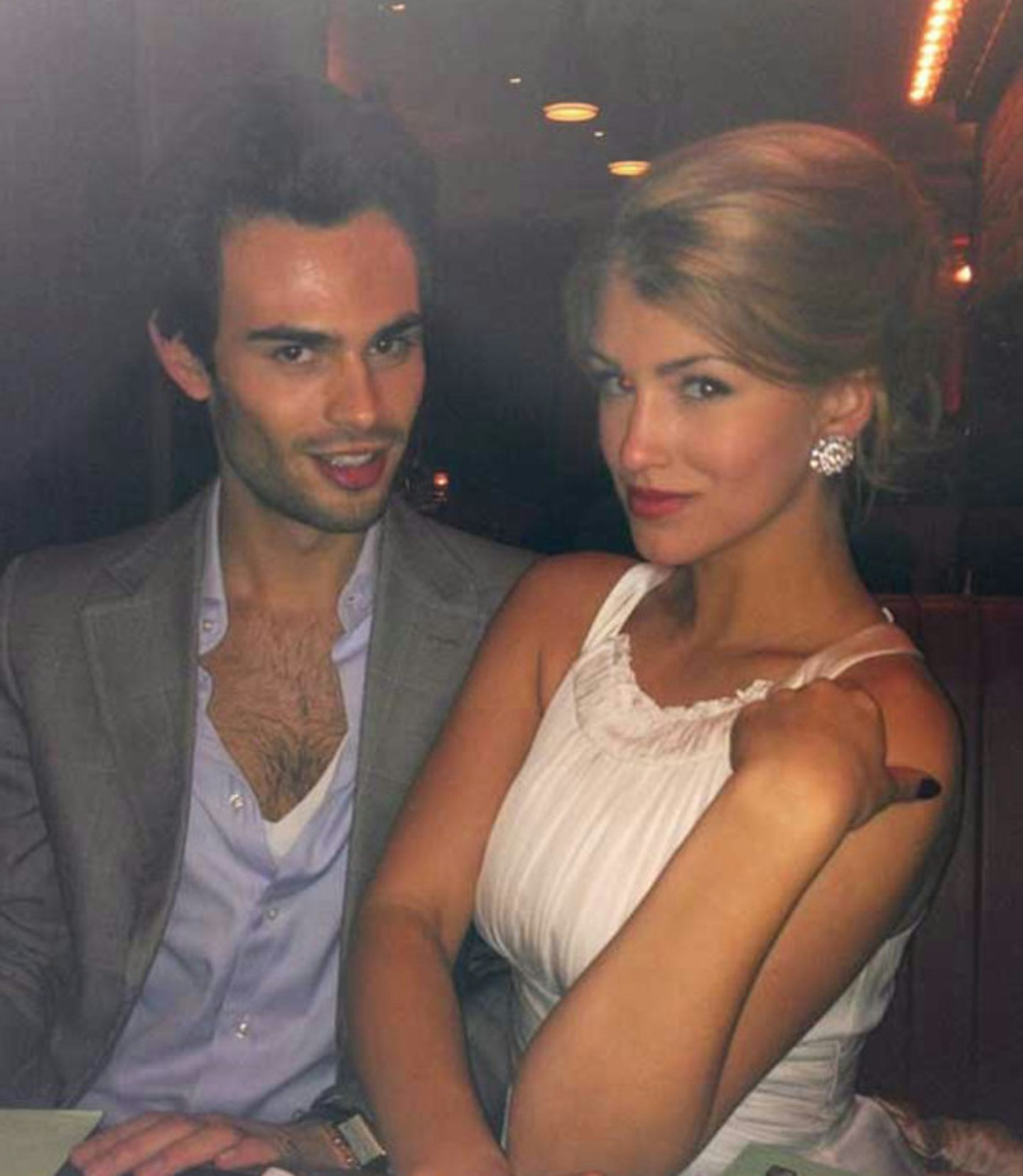 Amy Willerton and Marc Francis