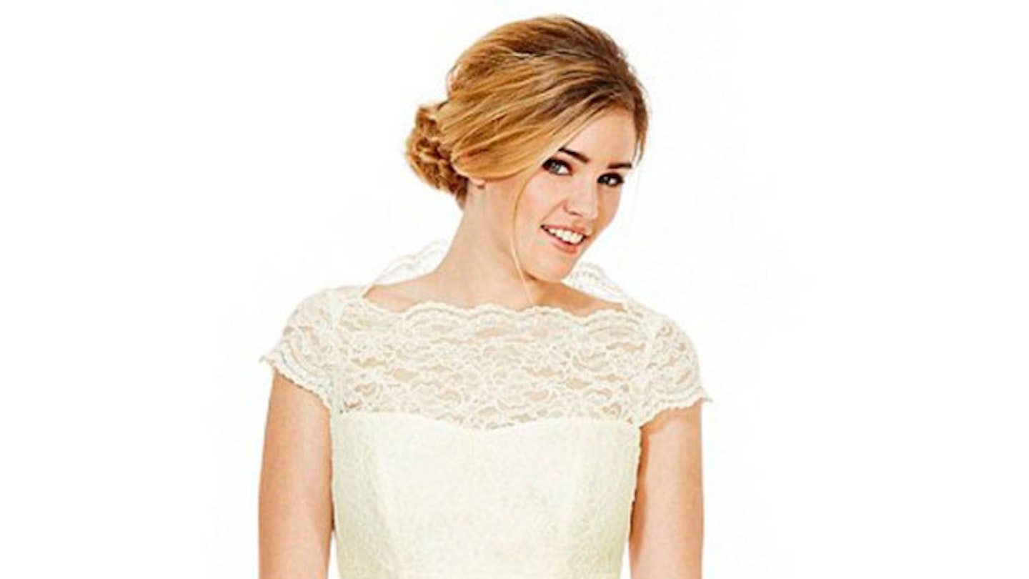 Brides, would you wear this 80 wedding dress from Tesco?