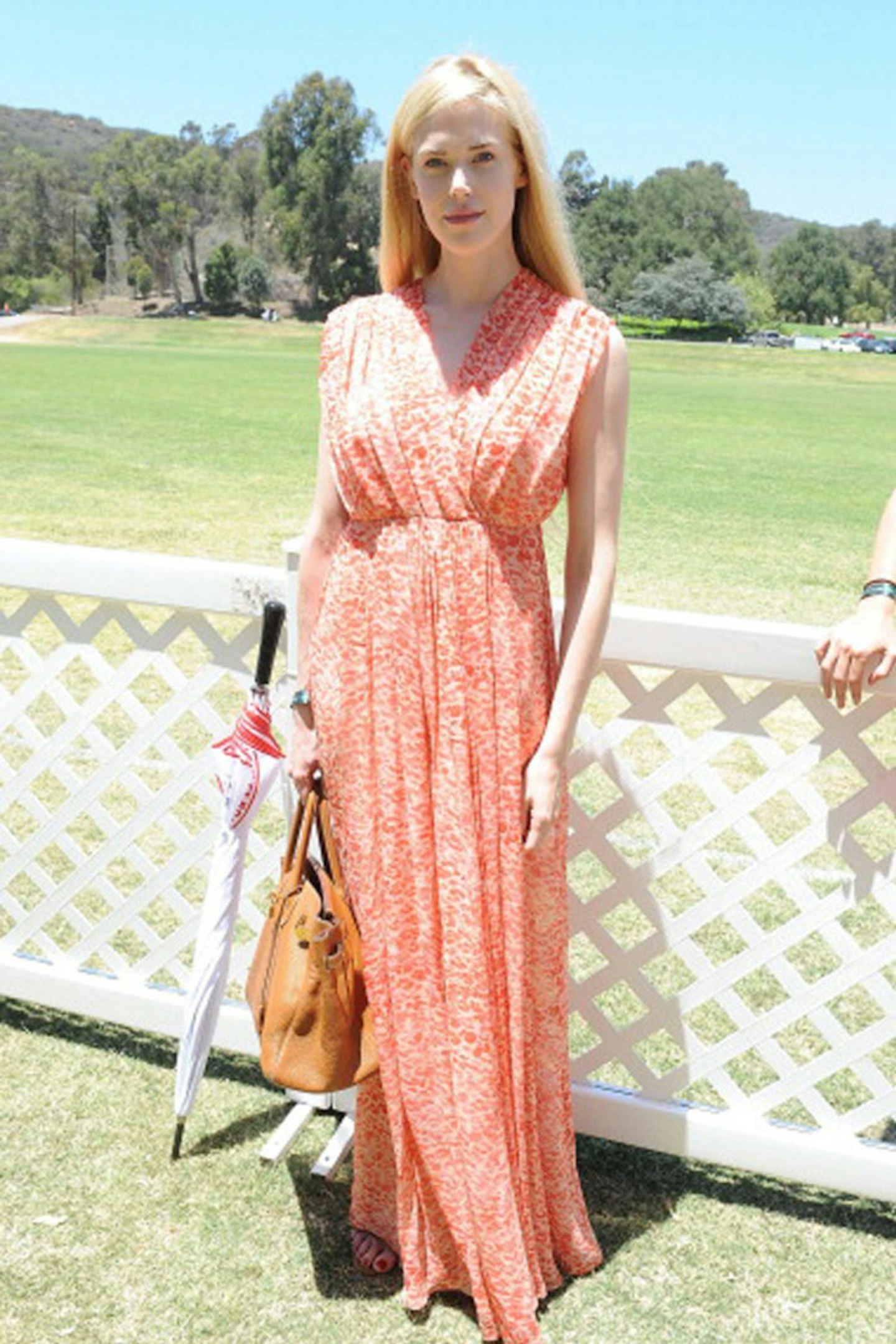 Byrdie Bell at British Polo Day
