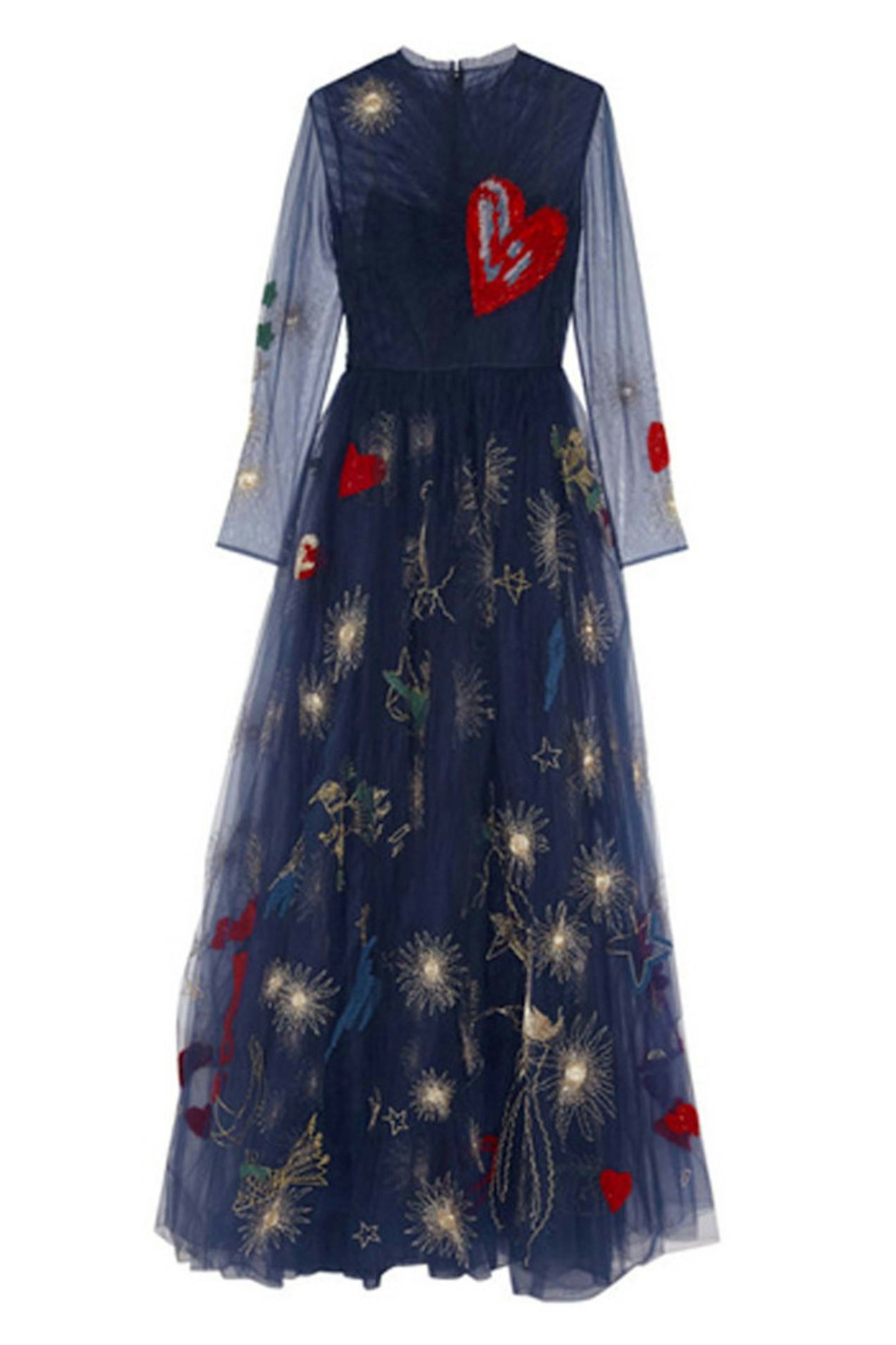 32. Embroidered tulle gown, £8530, Valentino at Net-A-Porter