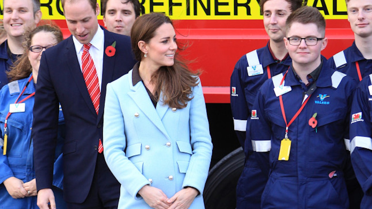 Kate and William attended a tour of the refinery in Wales
