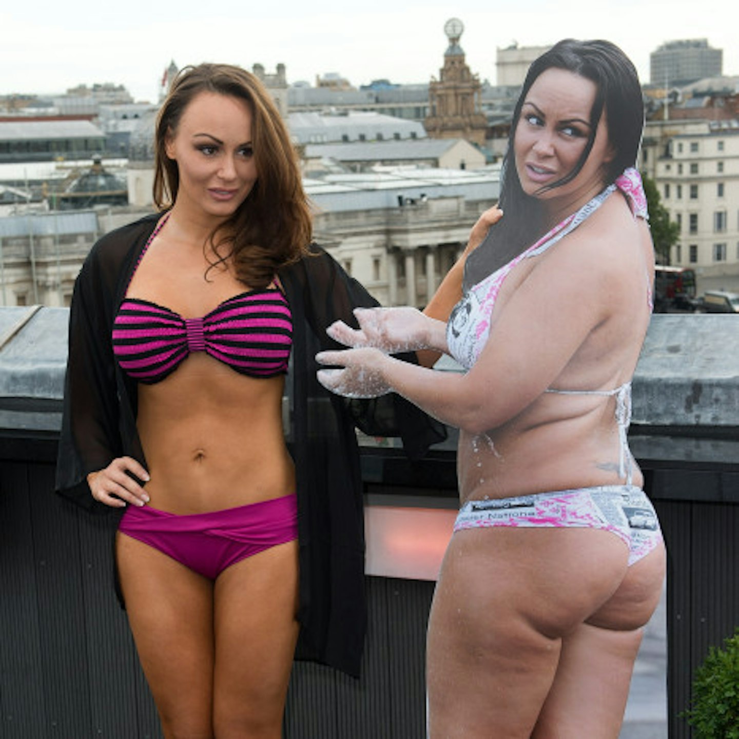 Chanelle showed off her weight loss last year