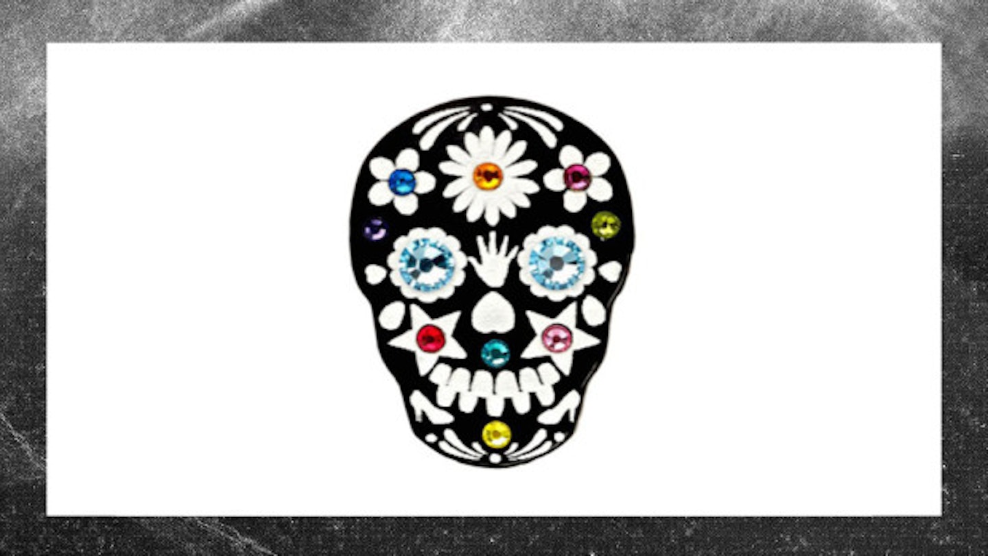 Tatty Devine Day Of The Dead ring, £30
