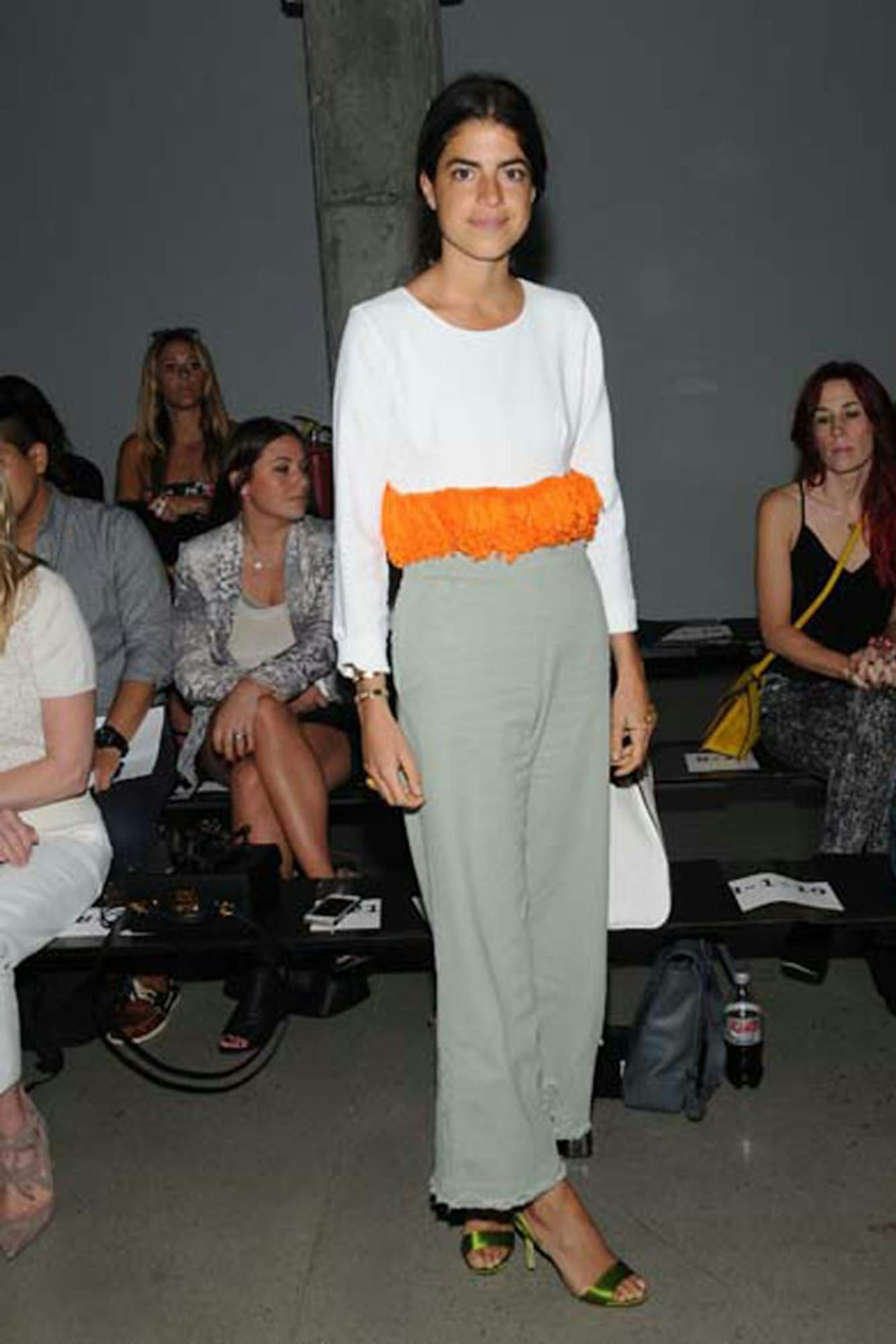 Leandra Medine at Peter Som