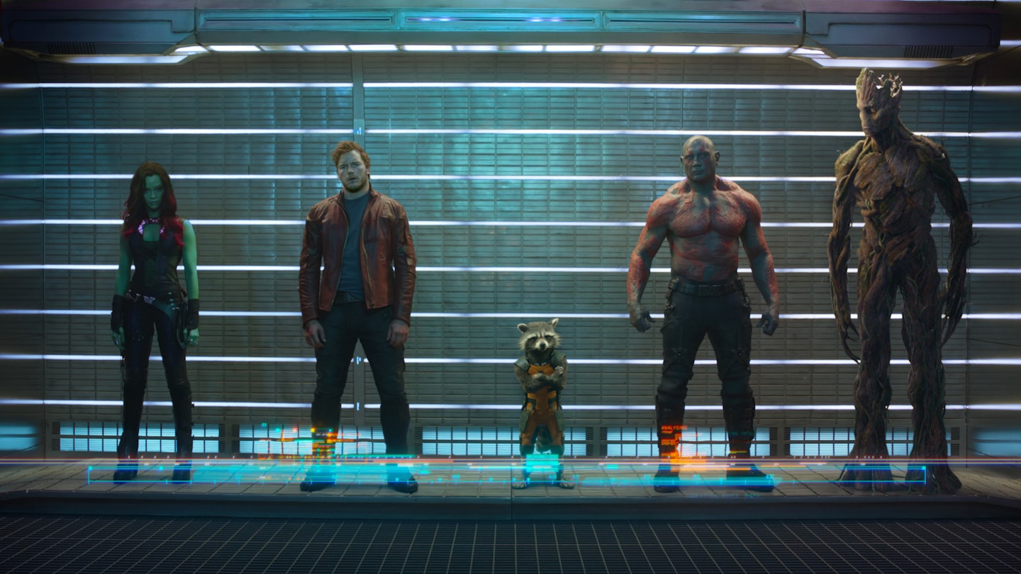 The Guardians Of The Galaxy crew.