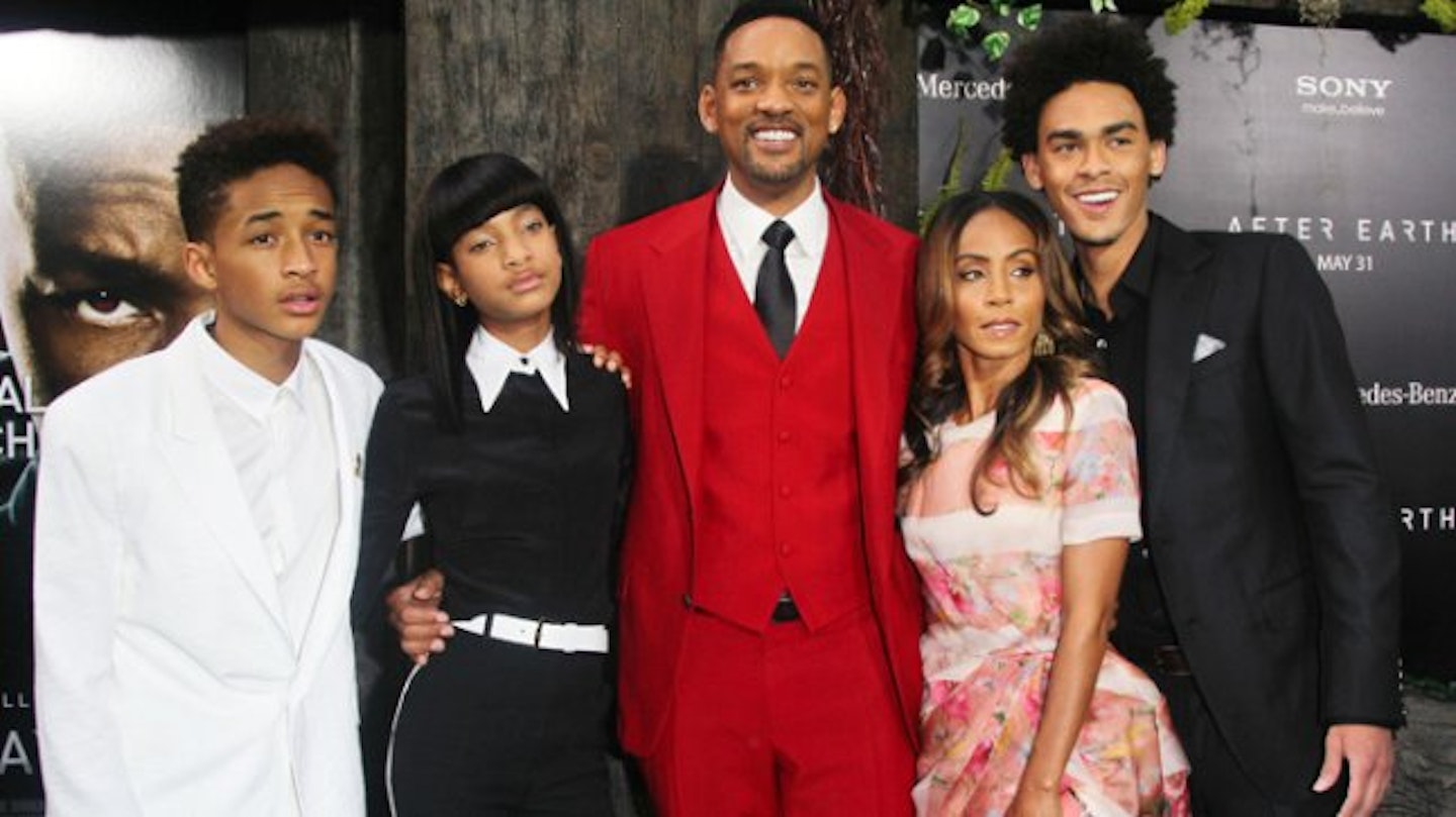 Will and Jada pictured in May with their children Jaden and Willow and Will's son Trey by ex-wife Sheree Zampino