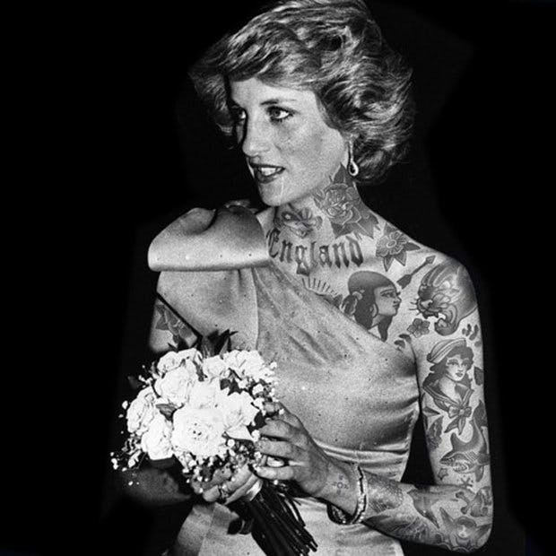 Royals with surprising tattoos From Princess Eugenies hidden art to Kate  Middletons henna  HELLO