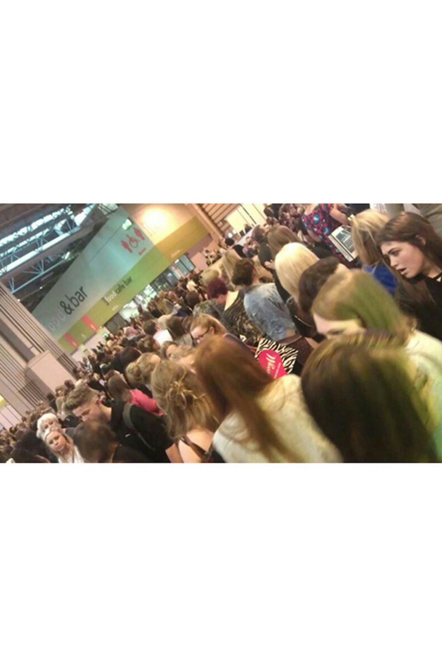The crowds are huge at Clothes Show Live - how many new models will we find here?!