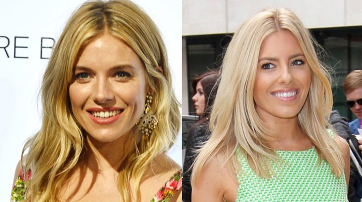 Sienna Miller and Mollie King
