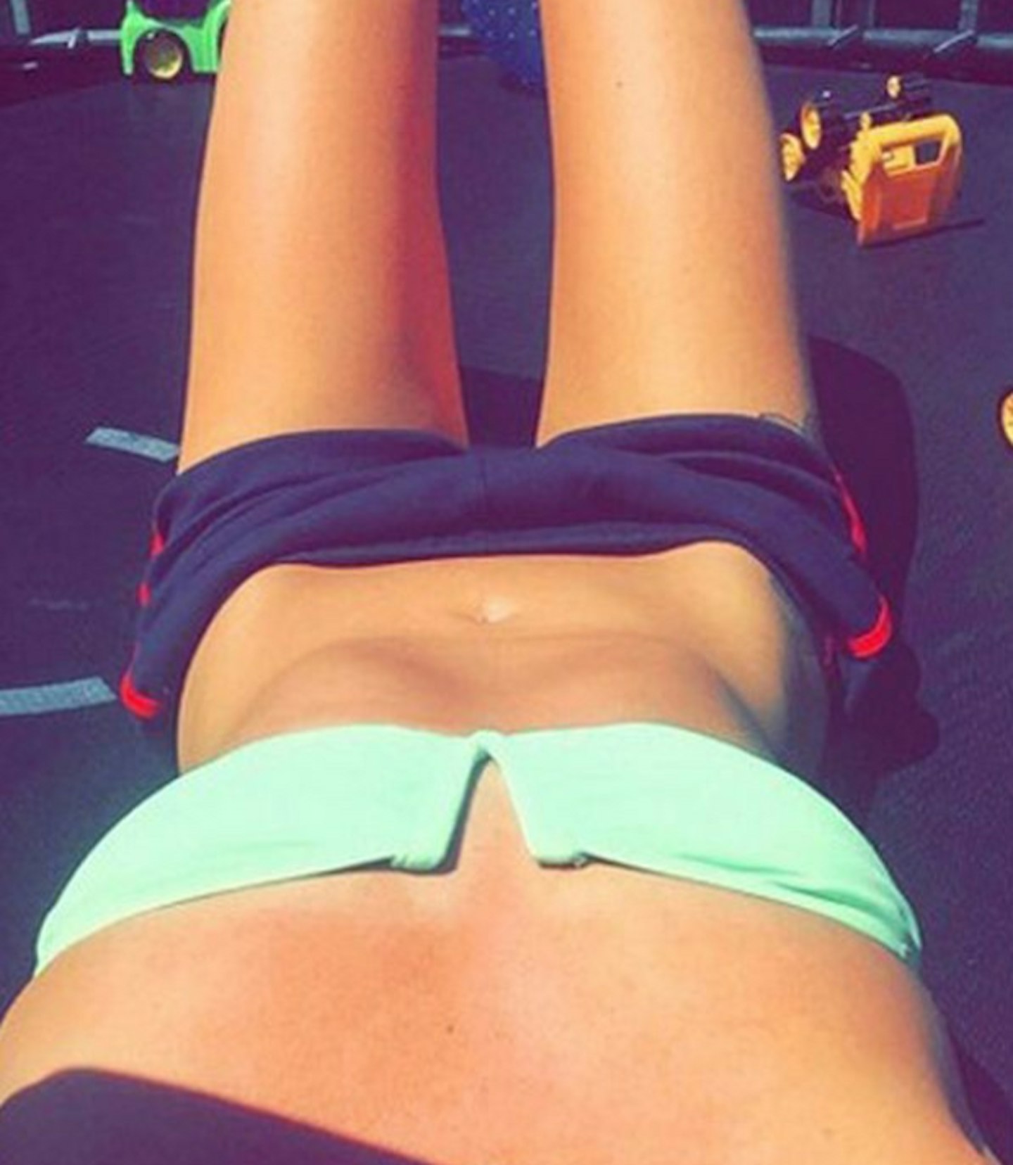 This snap of Charlotte saw her slammed by some fans