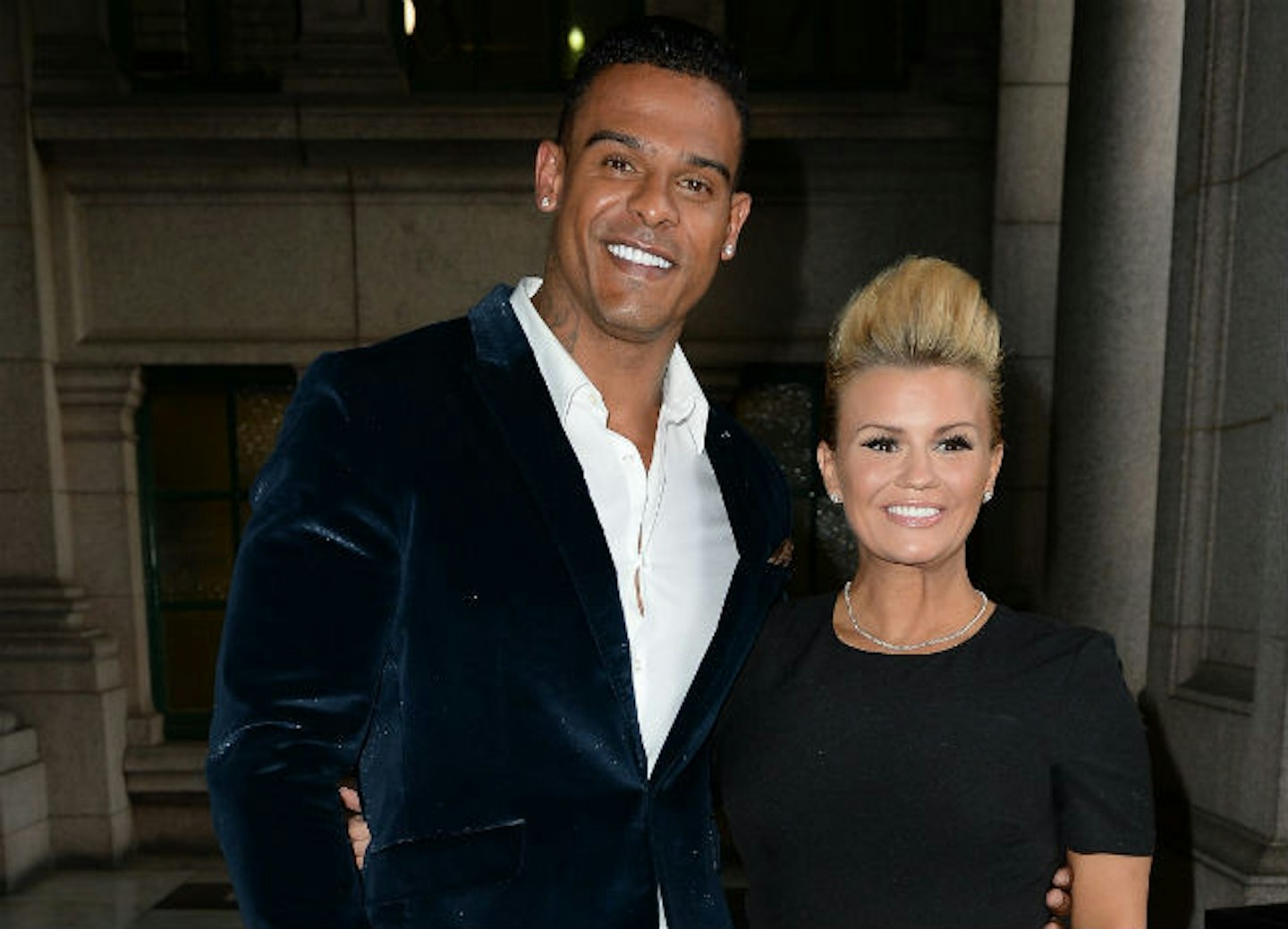 Kerry with recent ex-husband George Kay