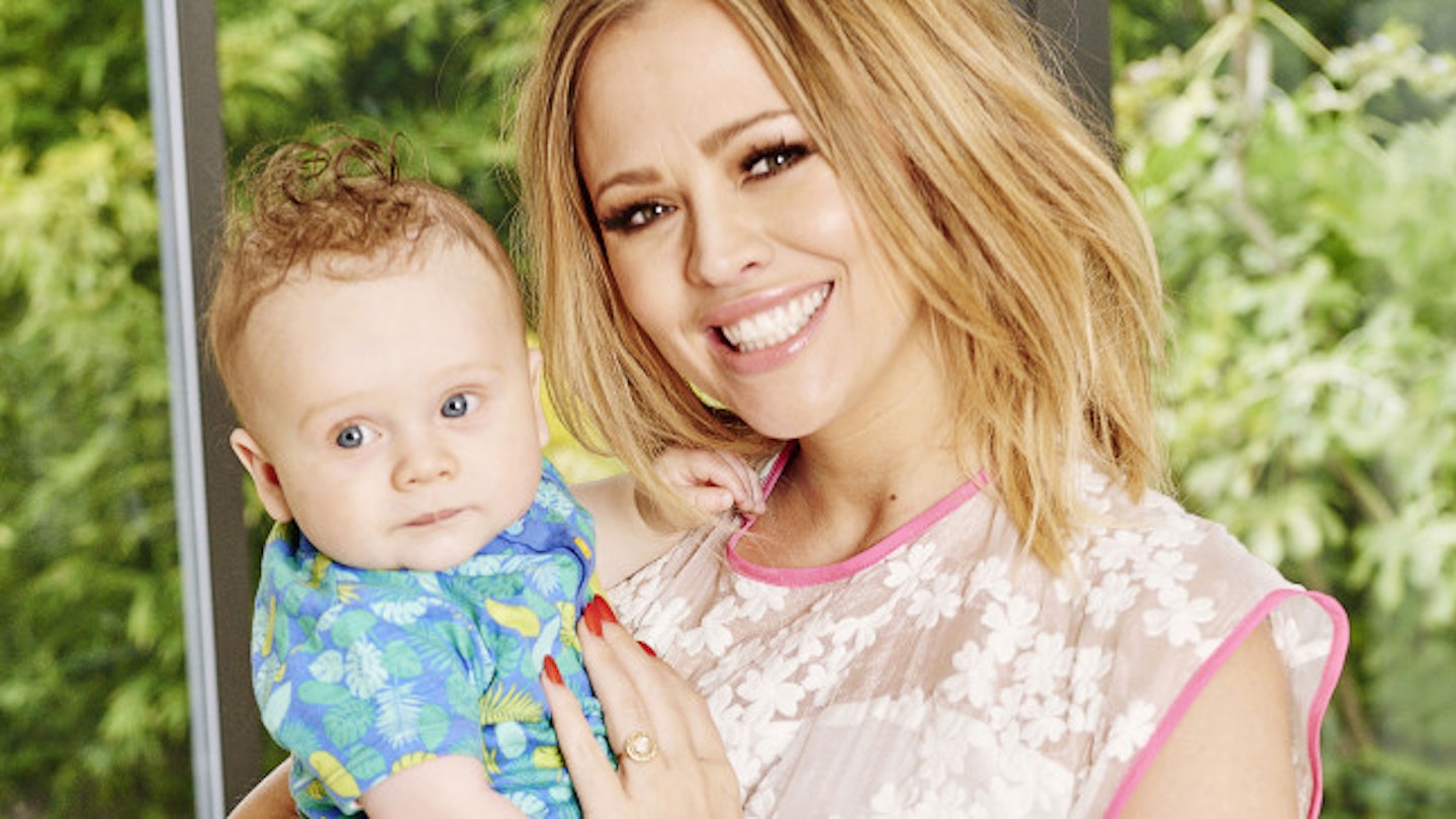 Kimberley Walsh introduces gorgeous baby boy: \\\'I want to be a positive role model\\\'
