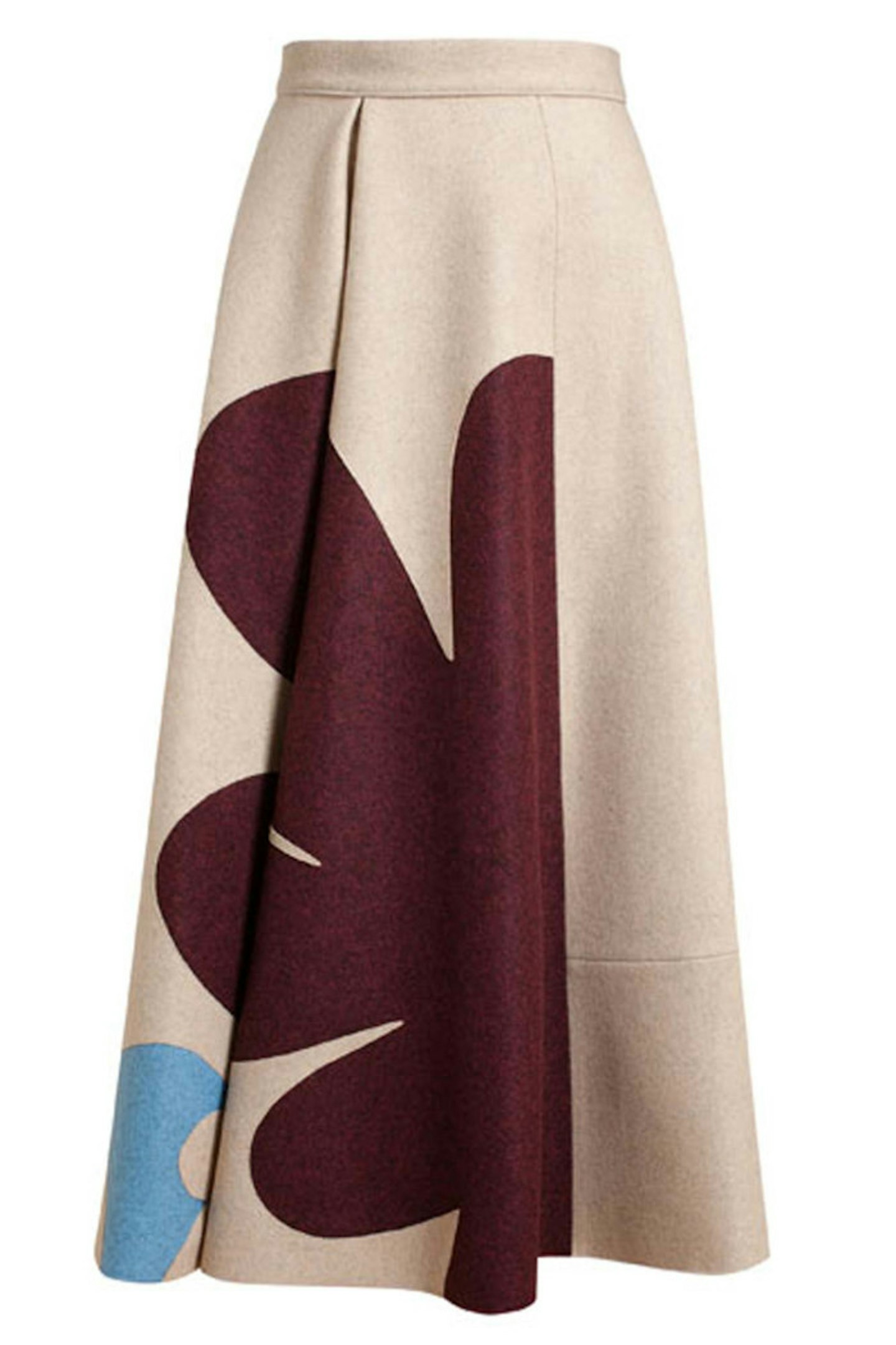 A-line Wool Abstract Skirt, £1150, Roksanda Ilincic at Browns